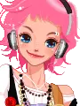 pink hair