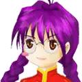 purple hair