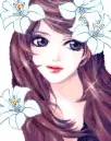 flowers girl