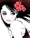 red flowers