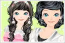 two girl