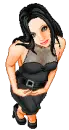 black doll
