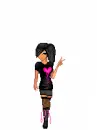 black doll