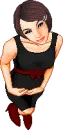 black dress