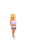 blonde doll