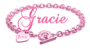 Gracie's Pink Bracelet