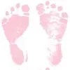 pink baby feet