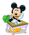 Mouse Pigg think 