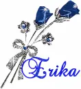 Erika-Blue Rose