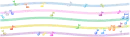 rainbow music note