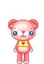 kawaii bear / love