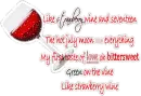 StrawBerry wine