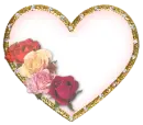 4 colorful hearts in a big heart