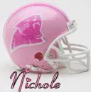 Carolina Panthers Helmet Nichole