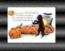 Victorian Halloween Cat