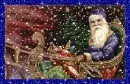 Blue Santa 