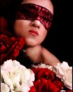 Lady in red