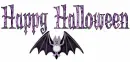 Happy Halloween bat