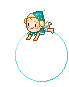 blue bubble