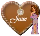 June heart w/doll
