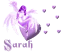 Sarahwith red hearts