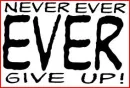 dont give up