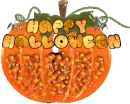 Candy Corn Pumpkin