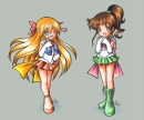 chibi venus and chibi jupiter