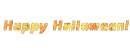 Happy Halloween Glitter
