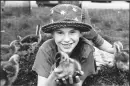 Anna Pacquin with Duckies