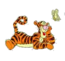 Tigger w/butterfly