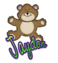 Jaydon's teddy bear