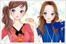 two girl