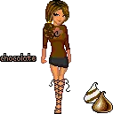 girl that loves chocolate