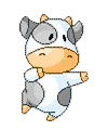 dancing cow