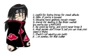 Itachi's cloak