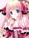 pink anime girl