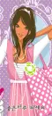 polka dot girl