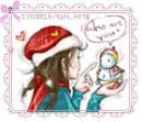 cute winter girl with a snowman