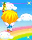 cute love angel in the sky