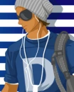 cute fashion boy