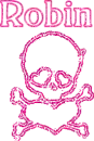 Robin-Pink Skull