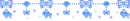 blue ribbons roses hearts divider
