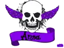 ansa purple skull