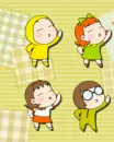 cute dancing children
