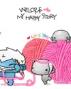 cute welcome my happy story