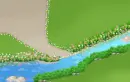 cute river side