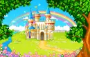 cute fantasy land with a castle