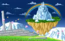 cute fantasy land with butterflies