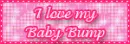 I love my baby bump
